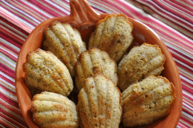 Pumpkin Brown Butter Madeleines with Walnuts - Austin Food Lovers' Companion